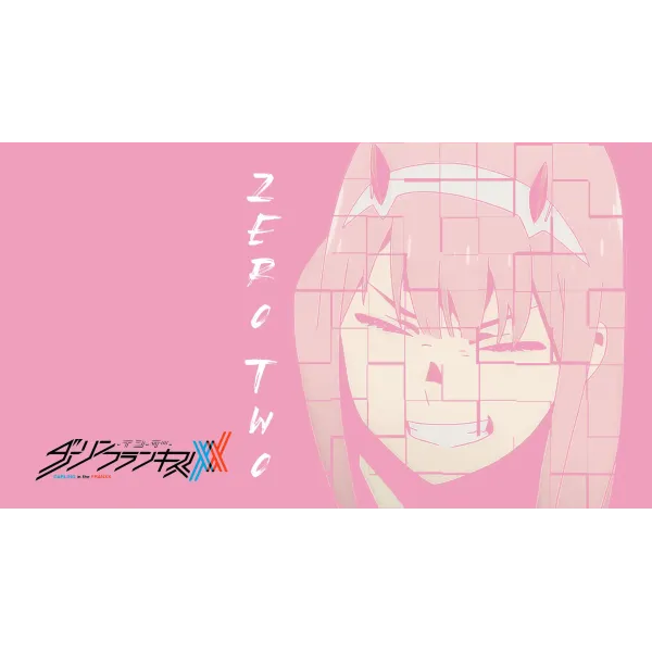 Anime Darling in the FranXX  Mouse Pad (Desk Mat)