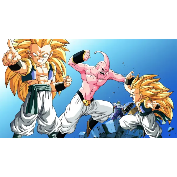 Gotenks vs Buu  Mouse Pad (Desk Mat)