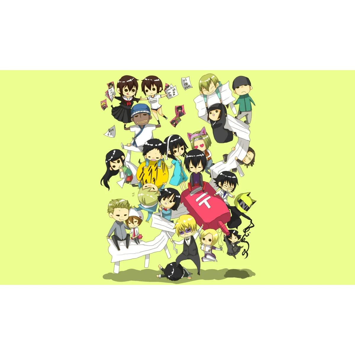 Anime Durarara!! Mouse Pad (Desk Mat)