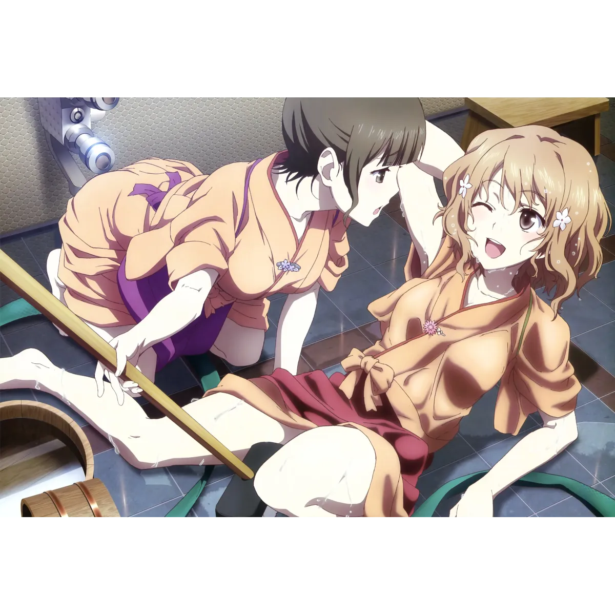 Anime Hanasaku Iroha Mouse Pad (Desk Mat)