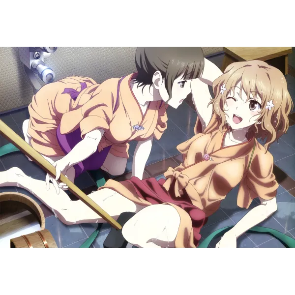 Anime Hanasaku Iroha Mouse Pad (Desk Mat)