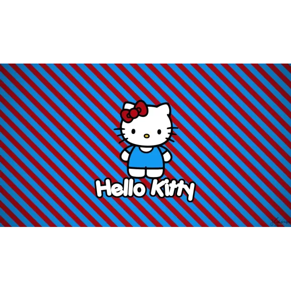 Anime Hello Kitty  Mouse Pad (Desk Mat)