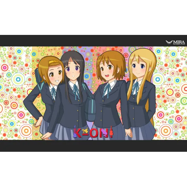 Anime K-ON!  Mouse Pad (Desk Mat)