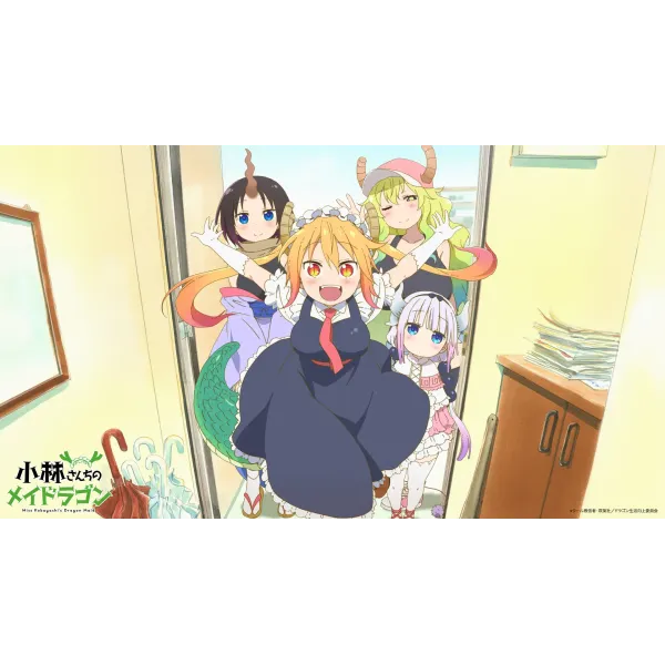 Anime Miss Kobayashi's Dragon Maid Mouse Pad (Desk Mat)