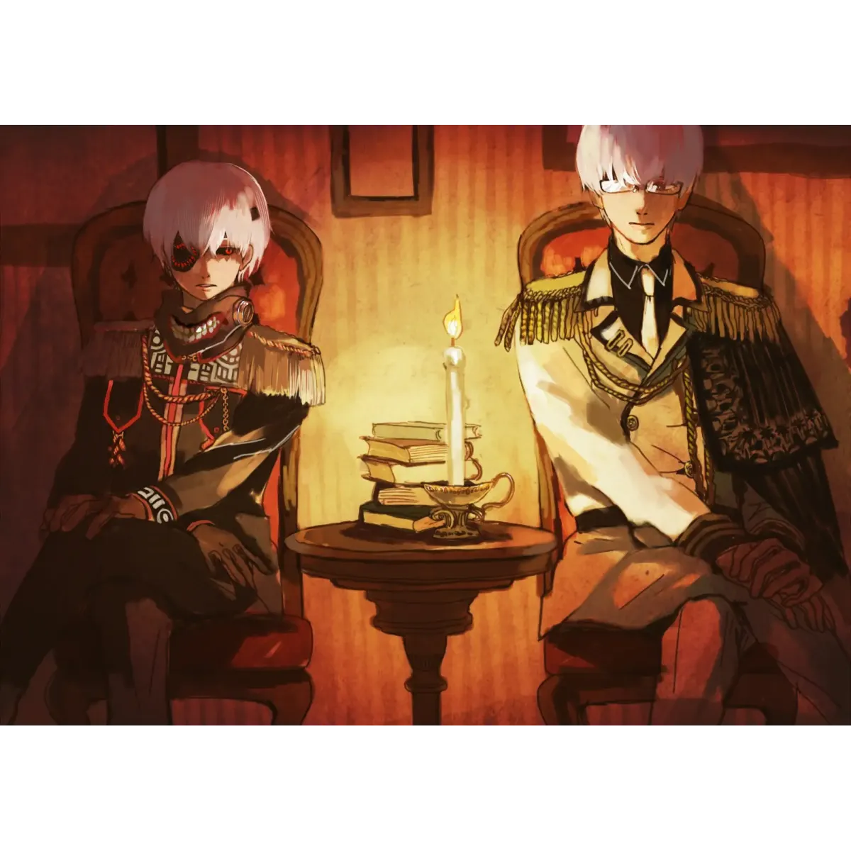 Gekkou Hotaru, Kaneki Ken, Arima Kishou  Mouse Pad (Desk Mat)