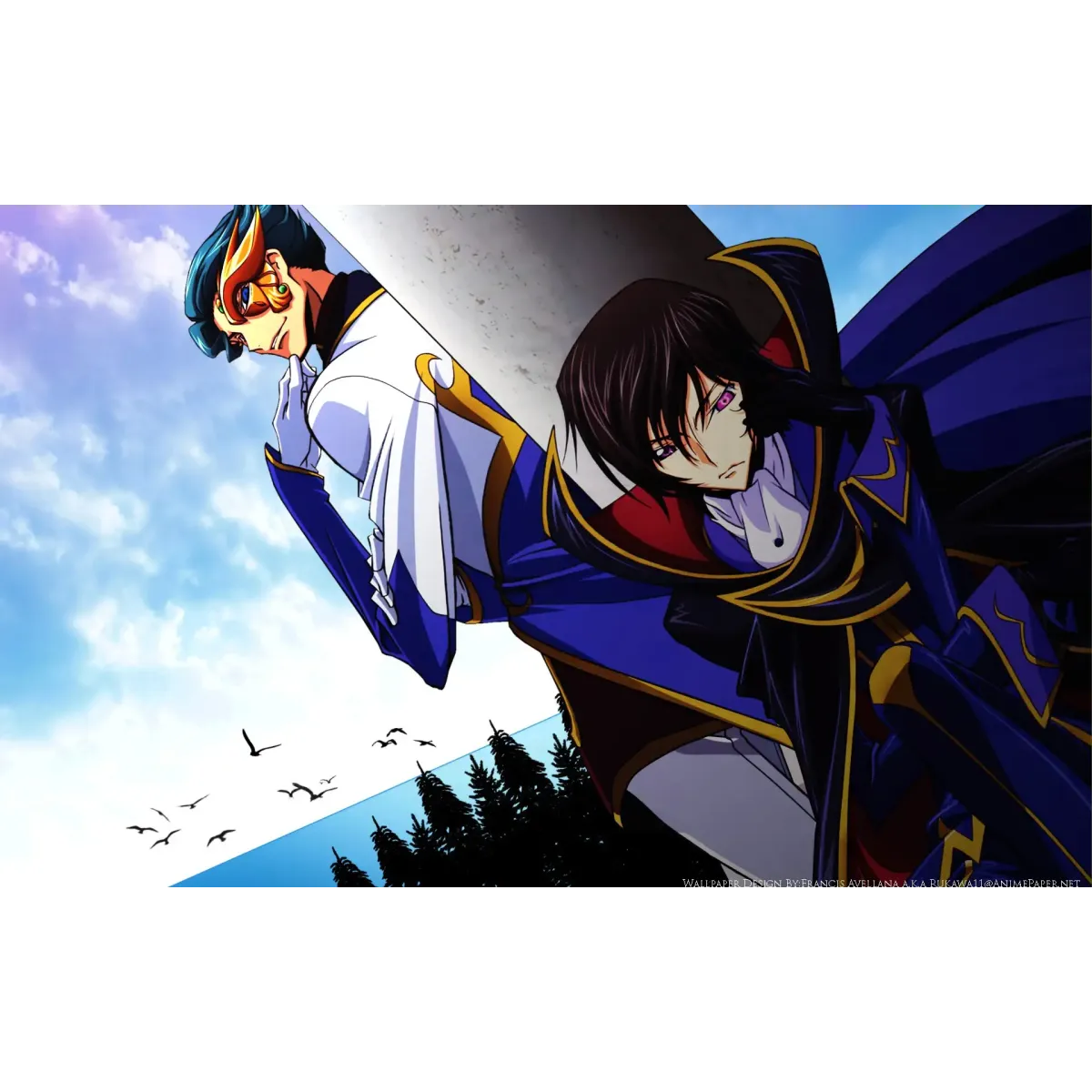 Anime Code Geass Mouse Pad (Desk Mat)