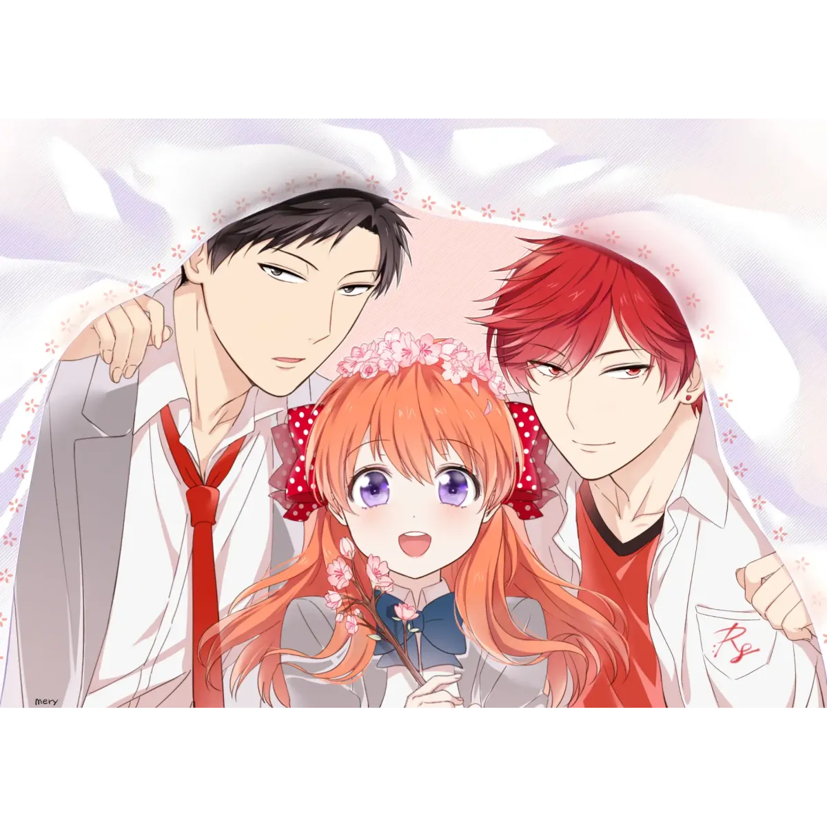 Anime Monthly Girls' Nozaki-kun Mouse Pad (Desk Mat)