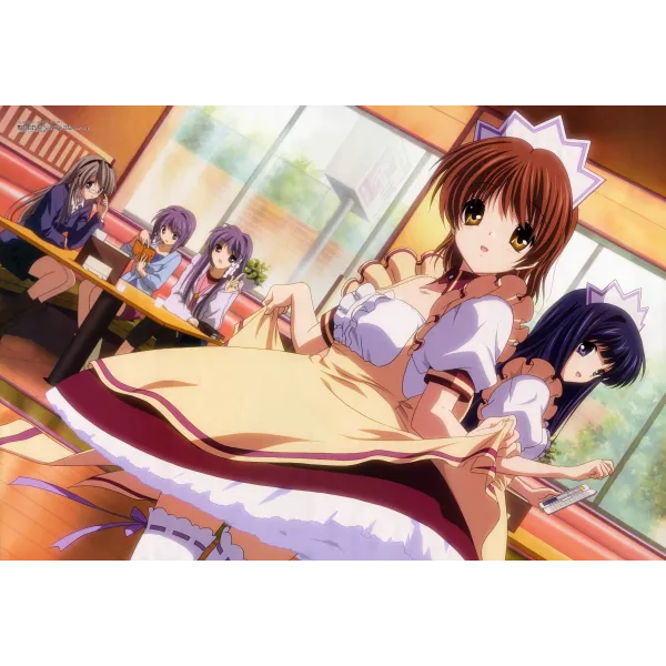 Anime Clannad Mouse Pad (Desk Mat)