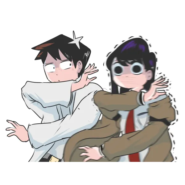 Anime Komi Can't Communicate  Mouse Pad (Desk Mat)