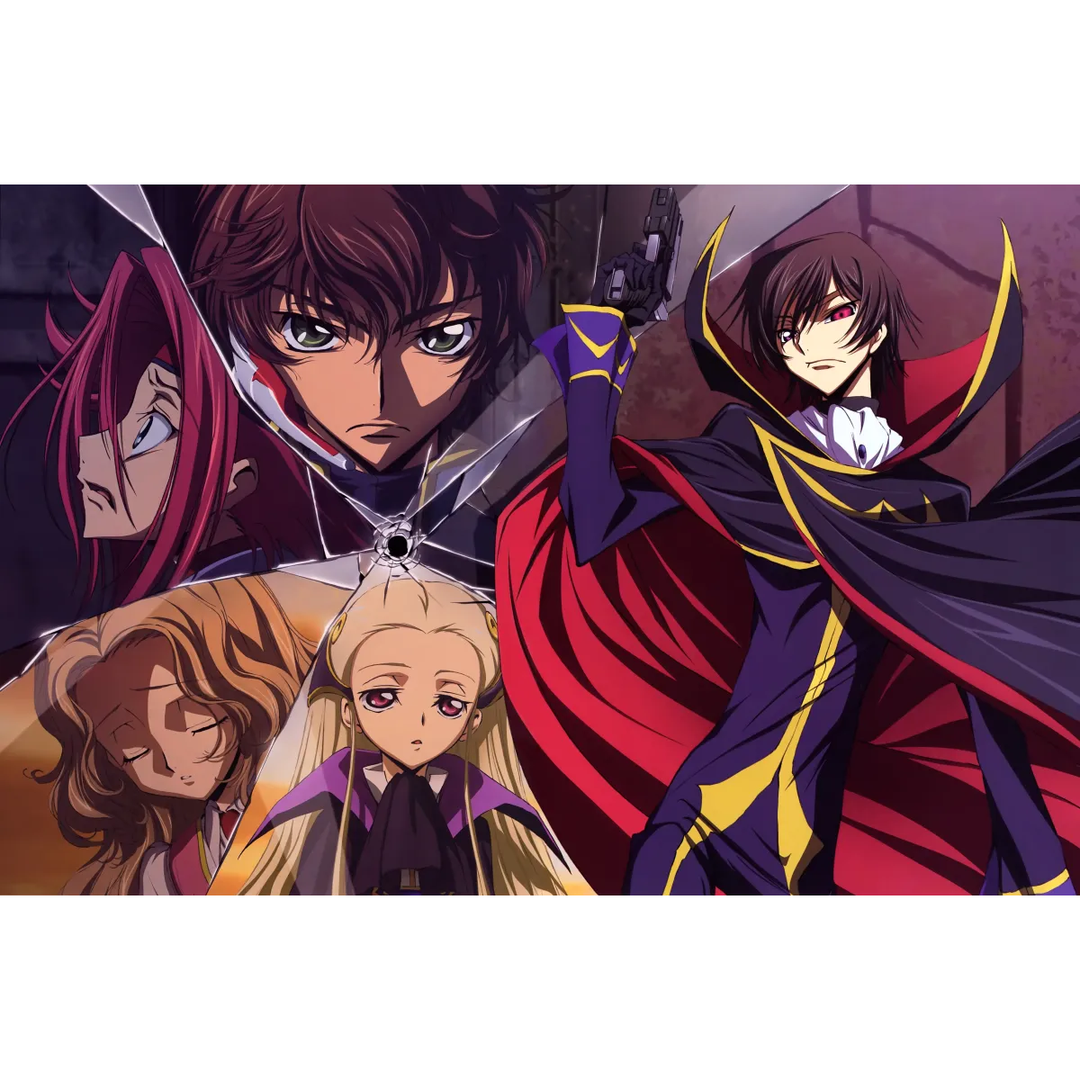 Anime Code Geass Mouse Pad (Desk Mat)