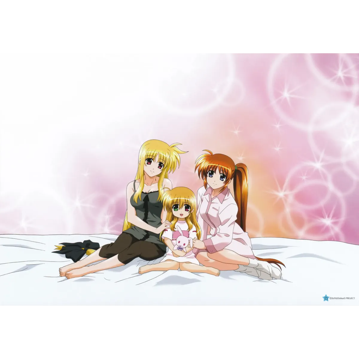 Anime Magical Girl Lyrical Nanoha Mouse Pad (Desk Mat)