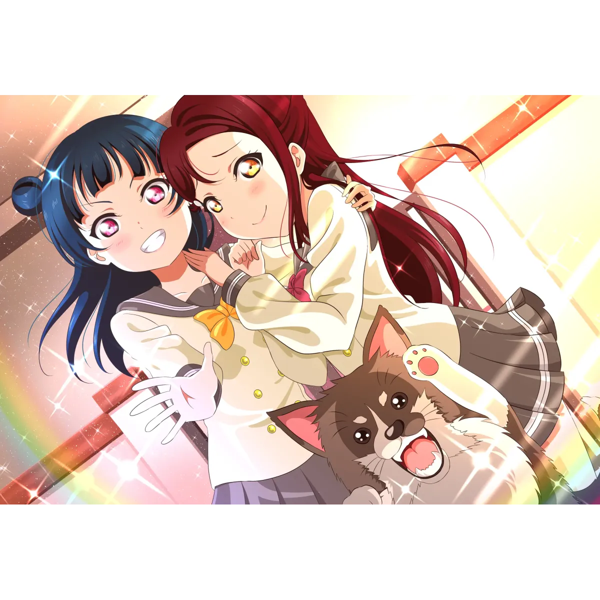 Anime Love Live! Sunshine!!  Mouse Pad (Desk Mat)