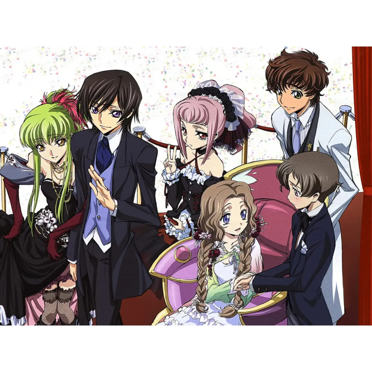 Anime Code Geass Mouse Pad (Desk Mat)