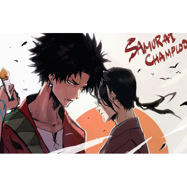 Anime Samurai Champloo  Mouse Pad (Desk Mat)