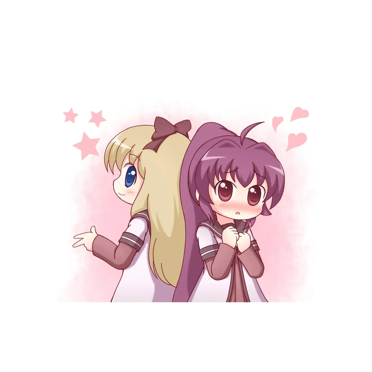 Yuru Yuri  Mouse Pad (Desk Mat)