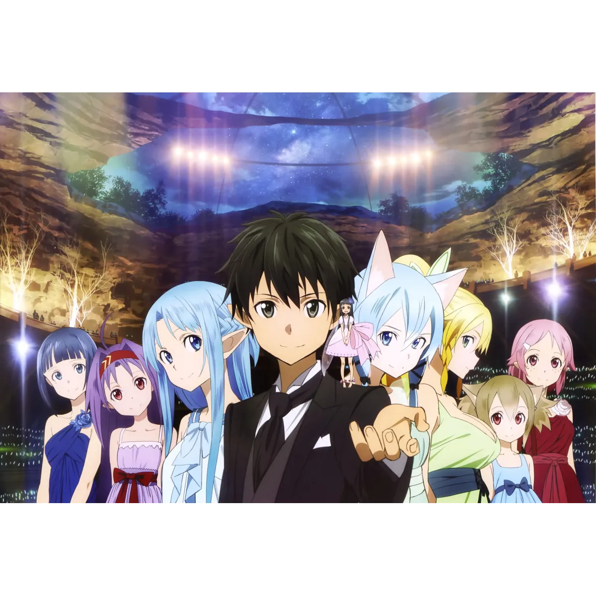 Anime Sword Art Online II Mouse Pad (Desk Mat)