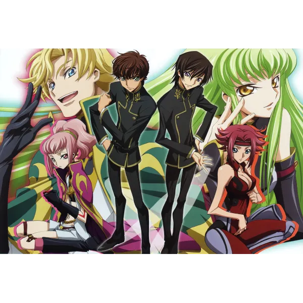 Anime Code Geass Mouse Pad (Desk Mat)