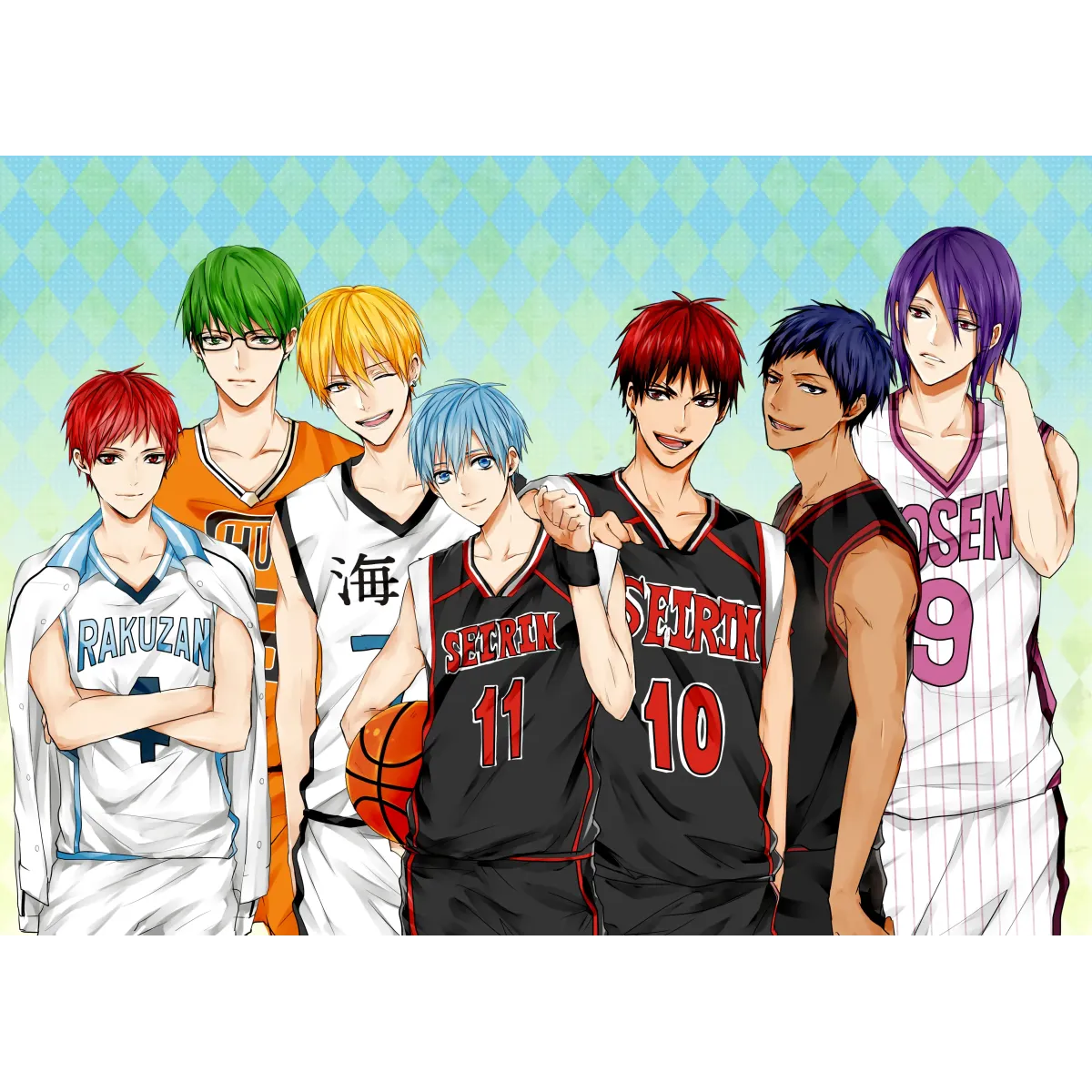 Anime Kuroko's Basketball Mouse Pad (Desk Mat)