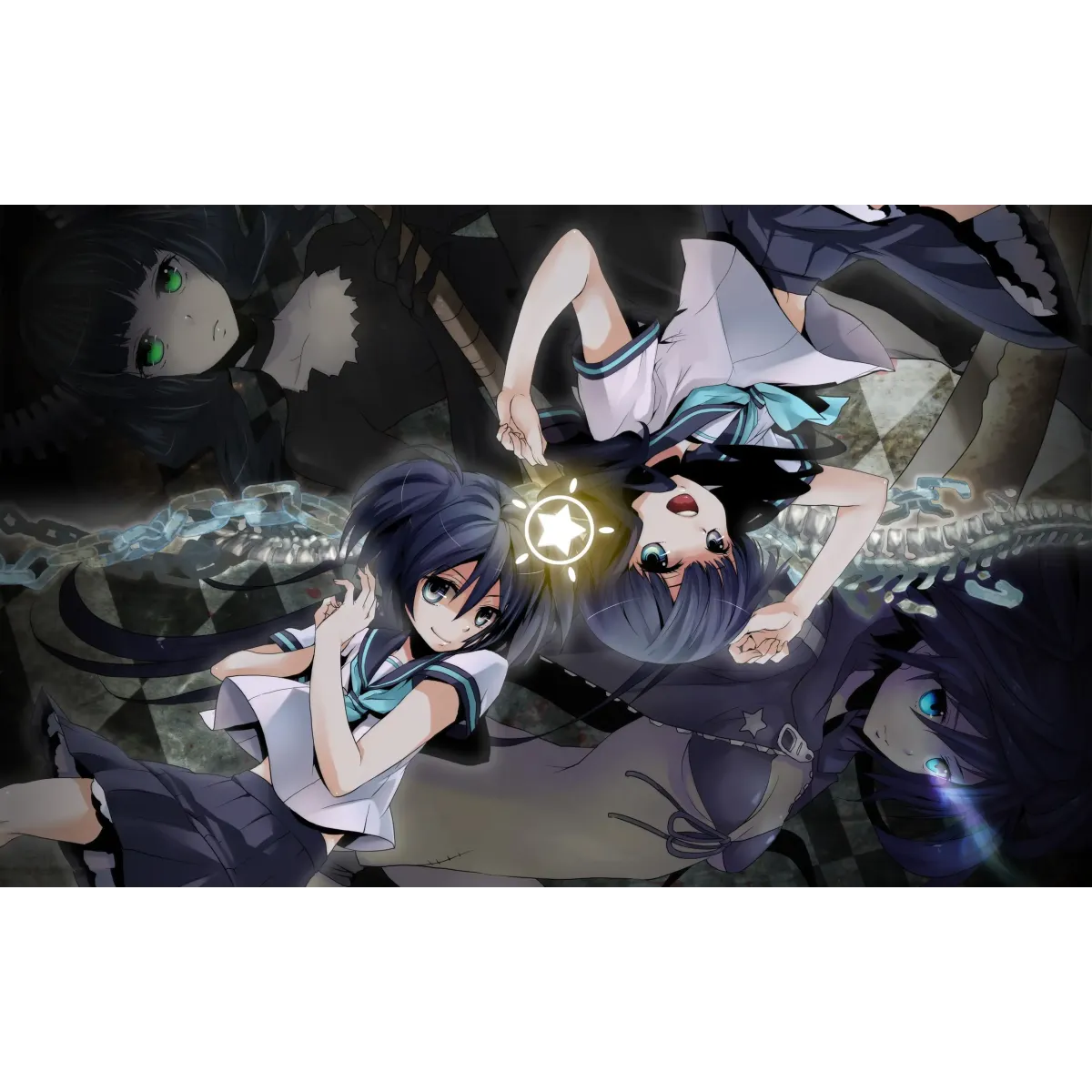 Anime Black Rock Shooter Mouse Pad (Desk Mat)