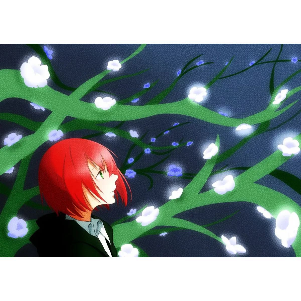 Anime The Ancient Magus' Bride  Mouse Pad (Desk Mat)