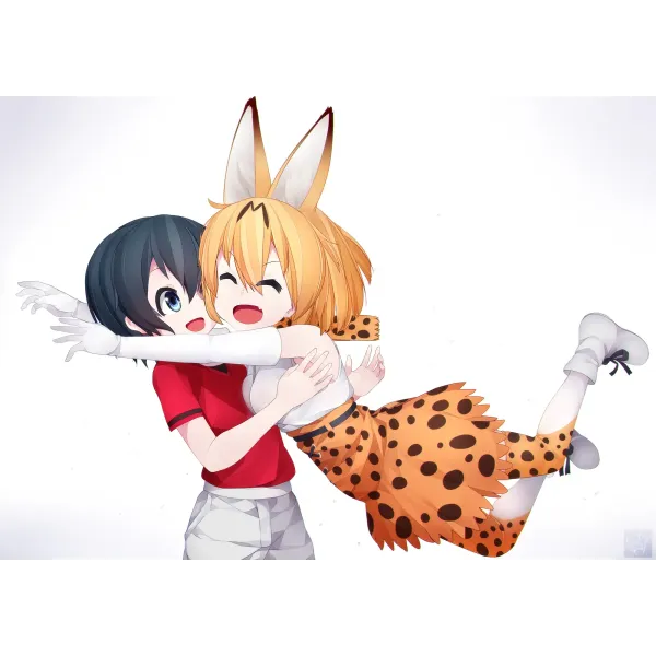 Anime Kemono Friends  Mouse Pad (Desk Mat)