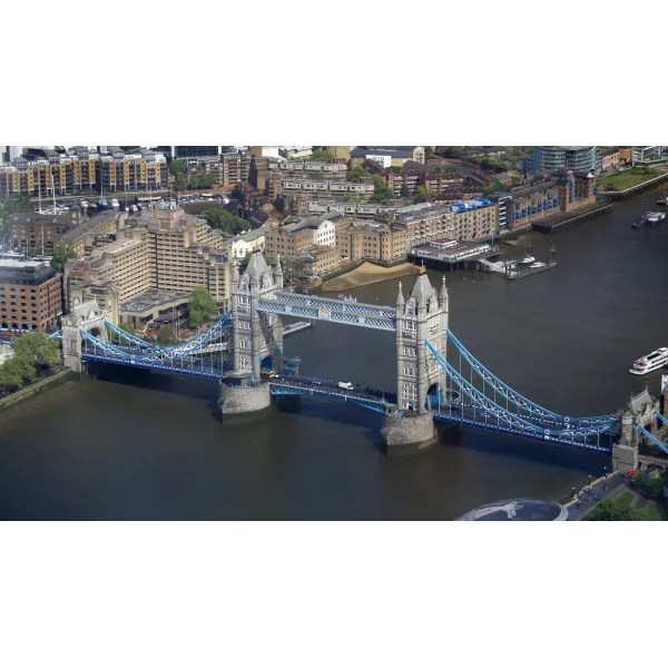 Man Made Tower Bridge Mouse Pad (Desk Mat)