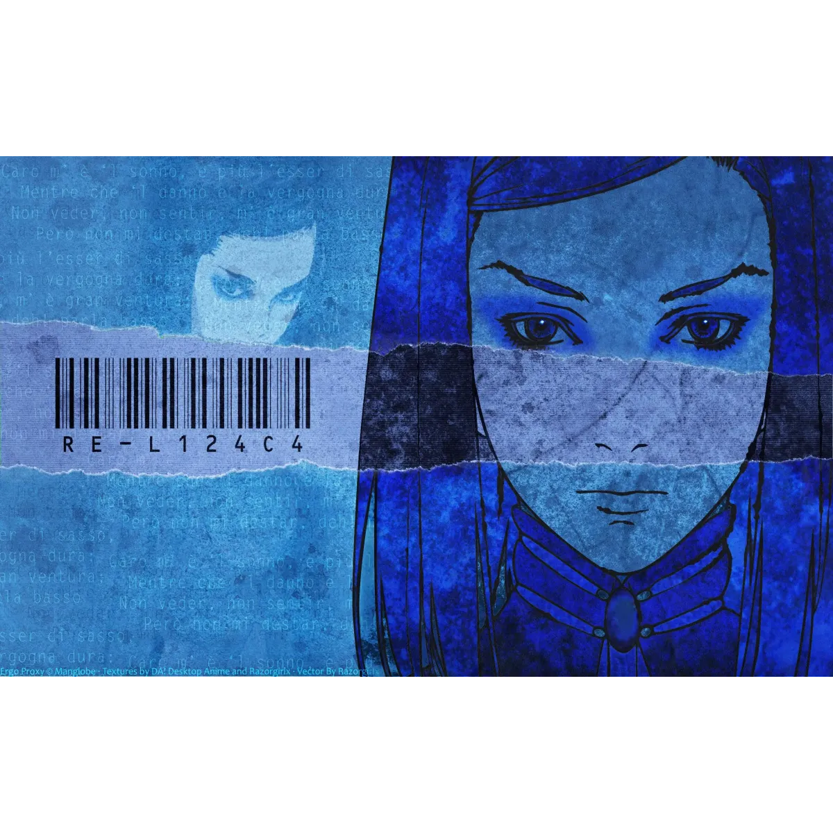 Anime Ergo Proxy Mouse Pad (Desk Mat)