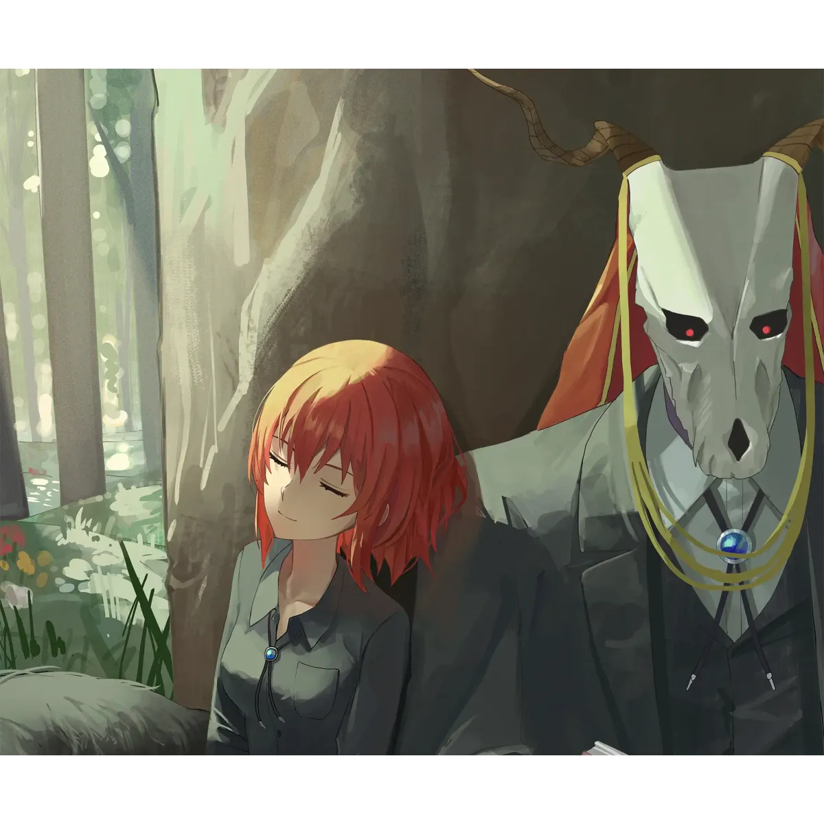 Anime The Ancient Magus' Bride  Mouse Pad (Desk Mat)