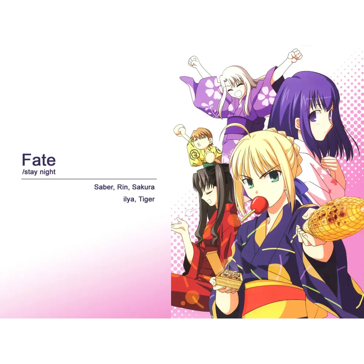 Anime Fate/Stay Nightr Mouse Pad (Desk Mat)