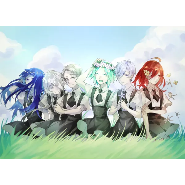 Anime Houseki no Kuni  Mouse Pad (Desk Mat)