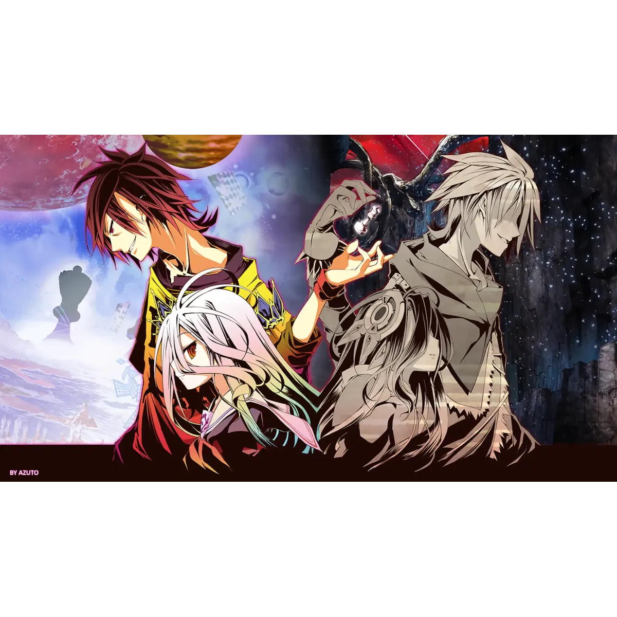 No Game No Life  Mouse Pad (Desk Mat)