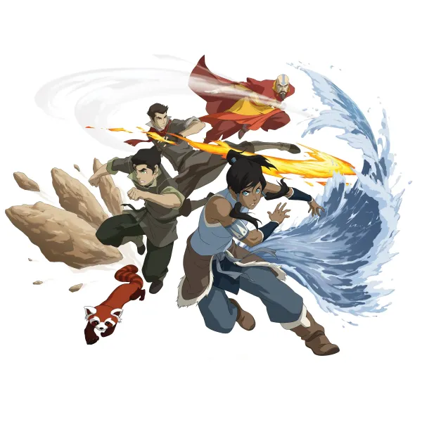 Anime Avatar: The Legend Of Korra Mouse Pad (Desk Mat)