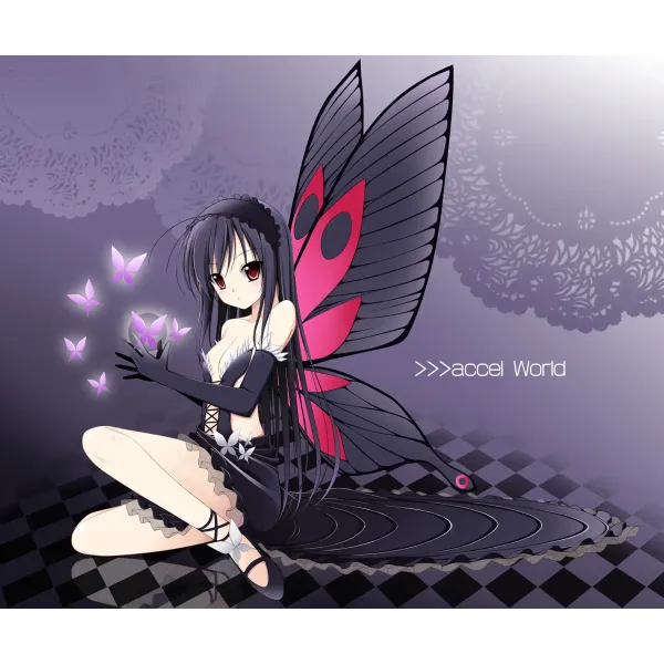 Accel World Kuroyukihime  Mouse Pad (Desk Mat)