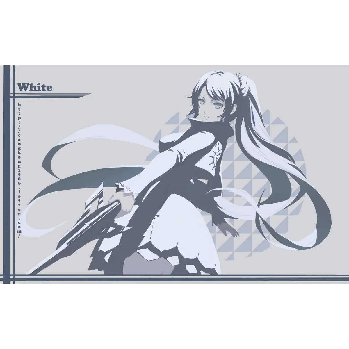 Anime RWBY  Mouse Pad (Desk Mat)