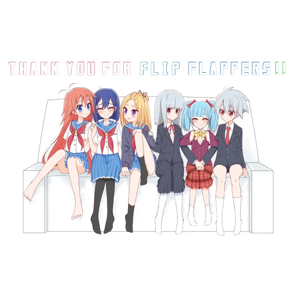 Anime Flip Flappers Mouse Pad (Desk Mat)