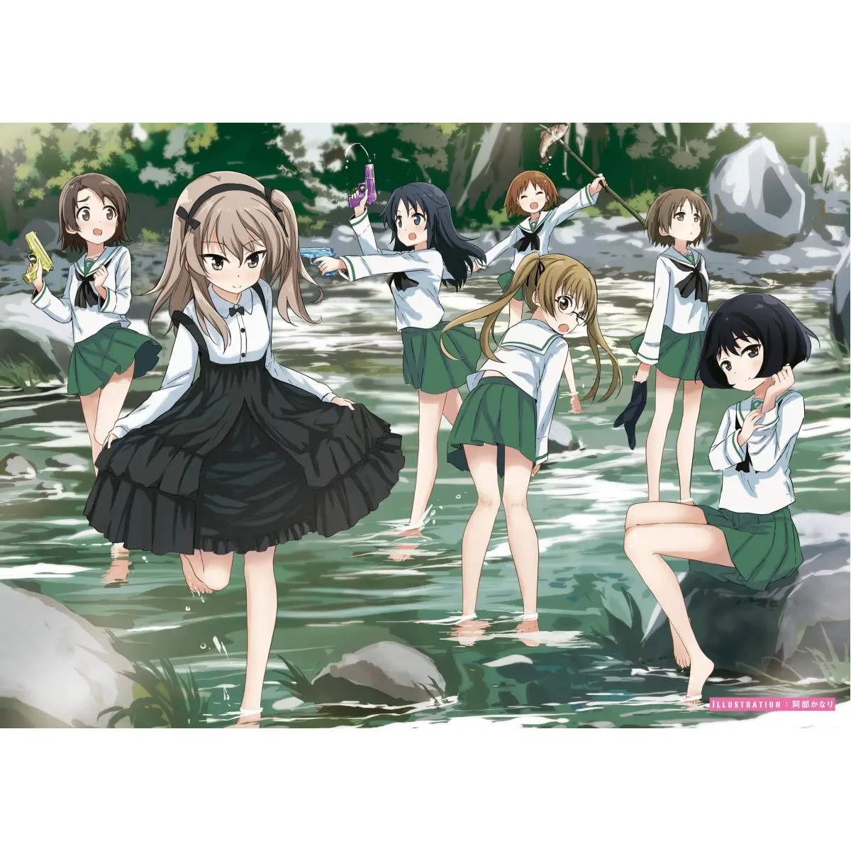 Girls und Panzer  Mouse Pad (Desk Mat)