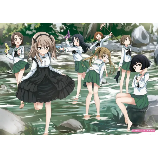 Girls und Panzer  Mouse Pad (Desk Mat)