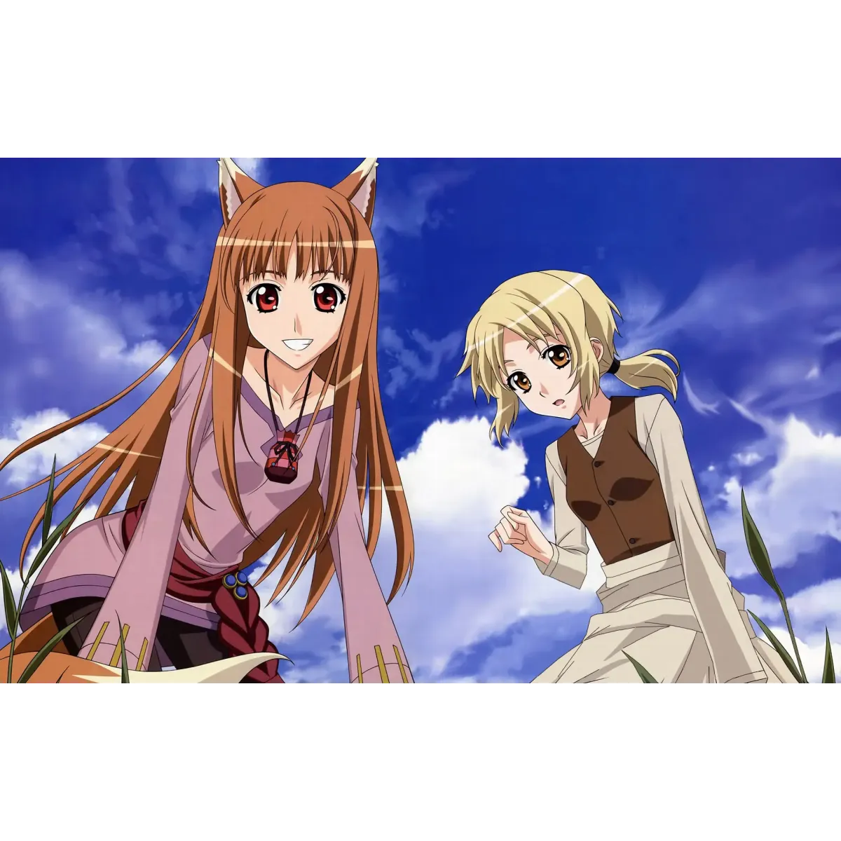 Anime Spice and Wolf Mouse Pad (Desk Mat)