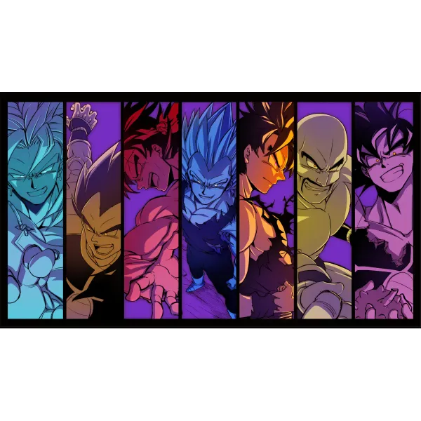 Anime Dragon Ball Z  Mouse Pad (Desk Mat)