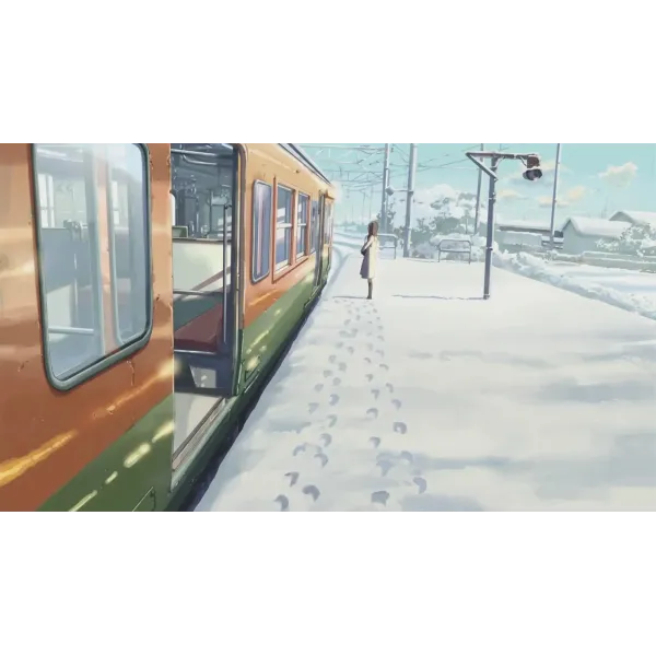 Anime 5 Centimeters Per Second Mouse Pad (Desk Mat)