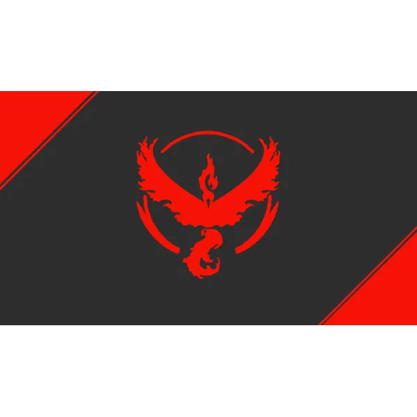 Team Valor- No Words  Mouse Pad (Desk Mat)