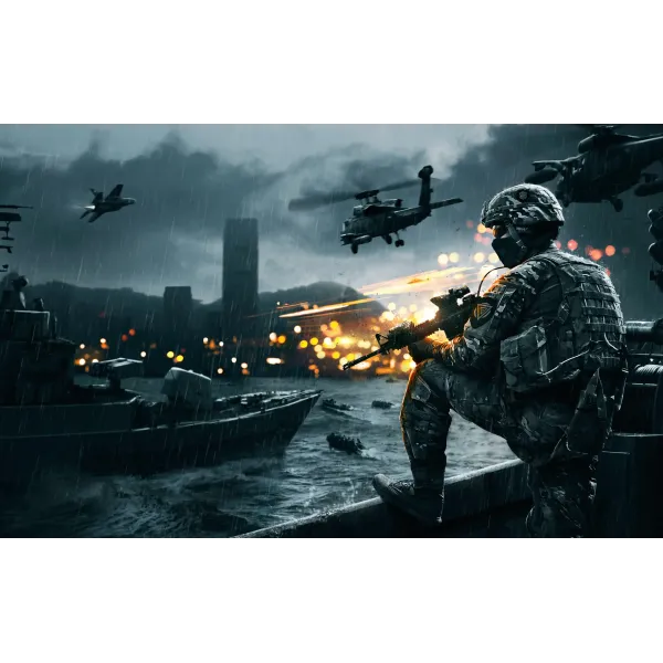 Battlefield 4 Mouse Pad (Desk Mat)