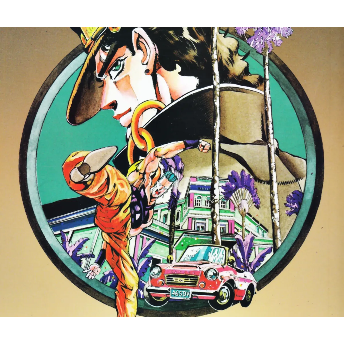 Anime Jojo's Bizarre Adventure  Mouse Pad (Desk Mat)