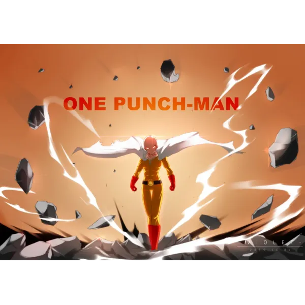 Anime One-Punch Man  Mouse Pad (Desk Mat)