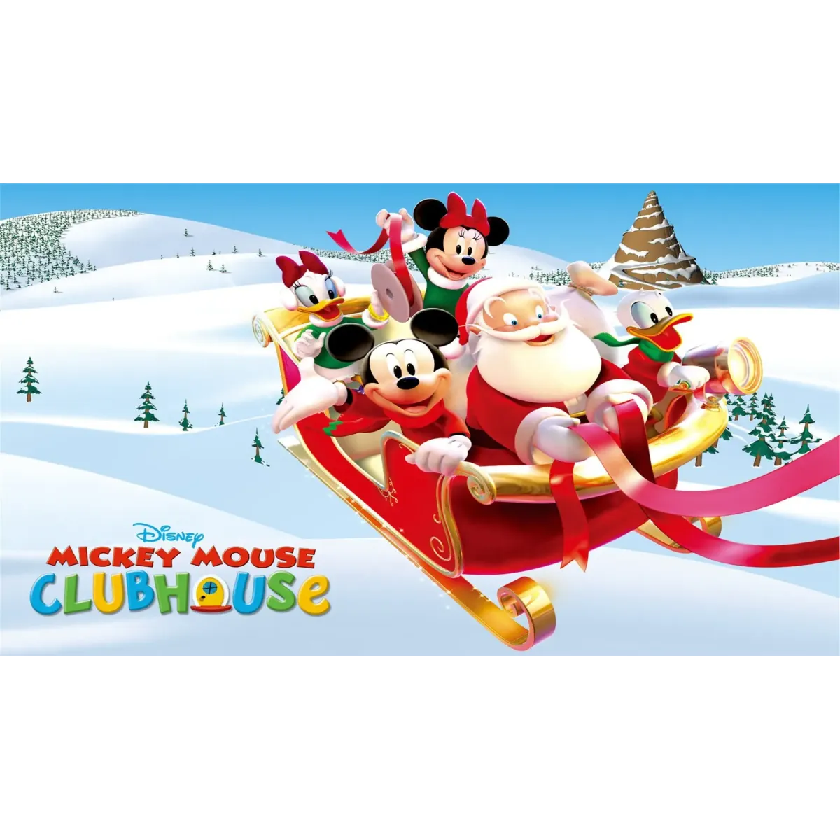 Micky Mouse Clubhouse Christmas Mouse Pad (Desk Mat)