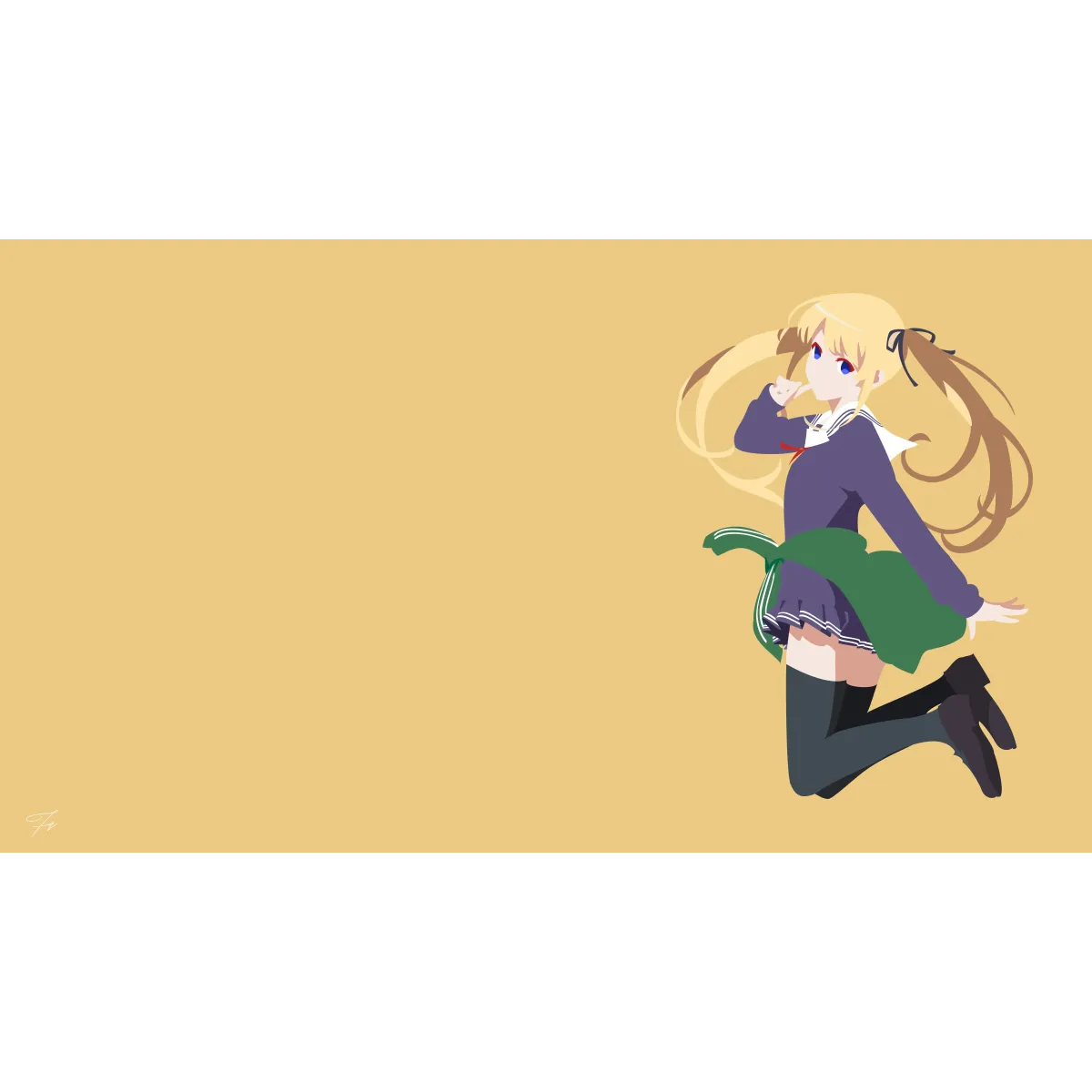 Eriri Spencer Sawamura  Mouse Pad (Desk Mat)