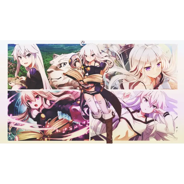 Anime Grimoire of Zero  Mouse Pad (Desk Mat)