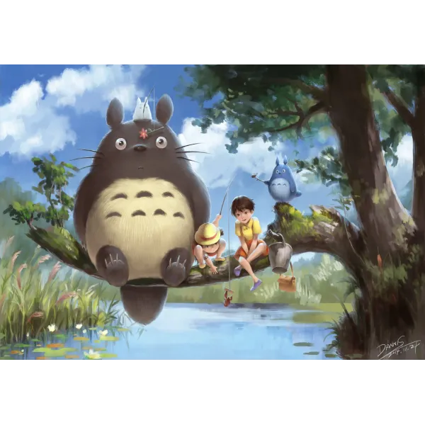 Anime My Neighbor Totoro  Mouse Pad (Desk Mat)