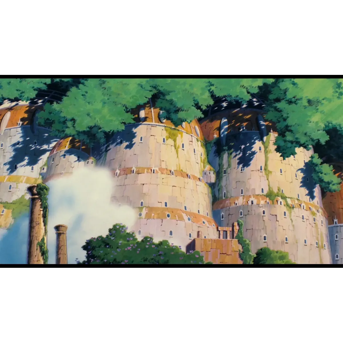 Anime Laputa: Castle in the Sky Mouse Pad (Desk Mat)