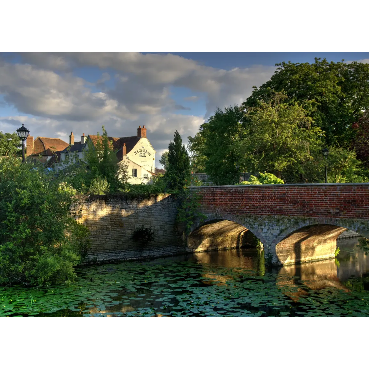 Man Made Bridge Mouse Pad (Desk Mat)